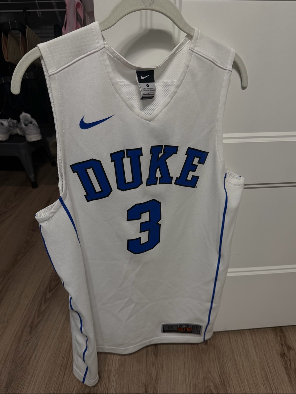 Nike White Duke Basketball Jersey Grayson Allen #3